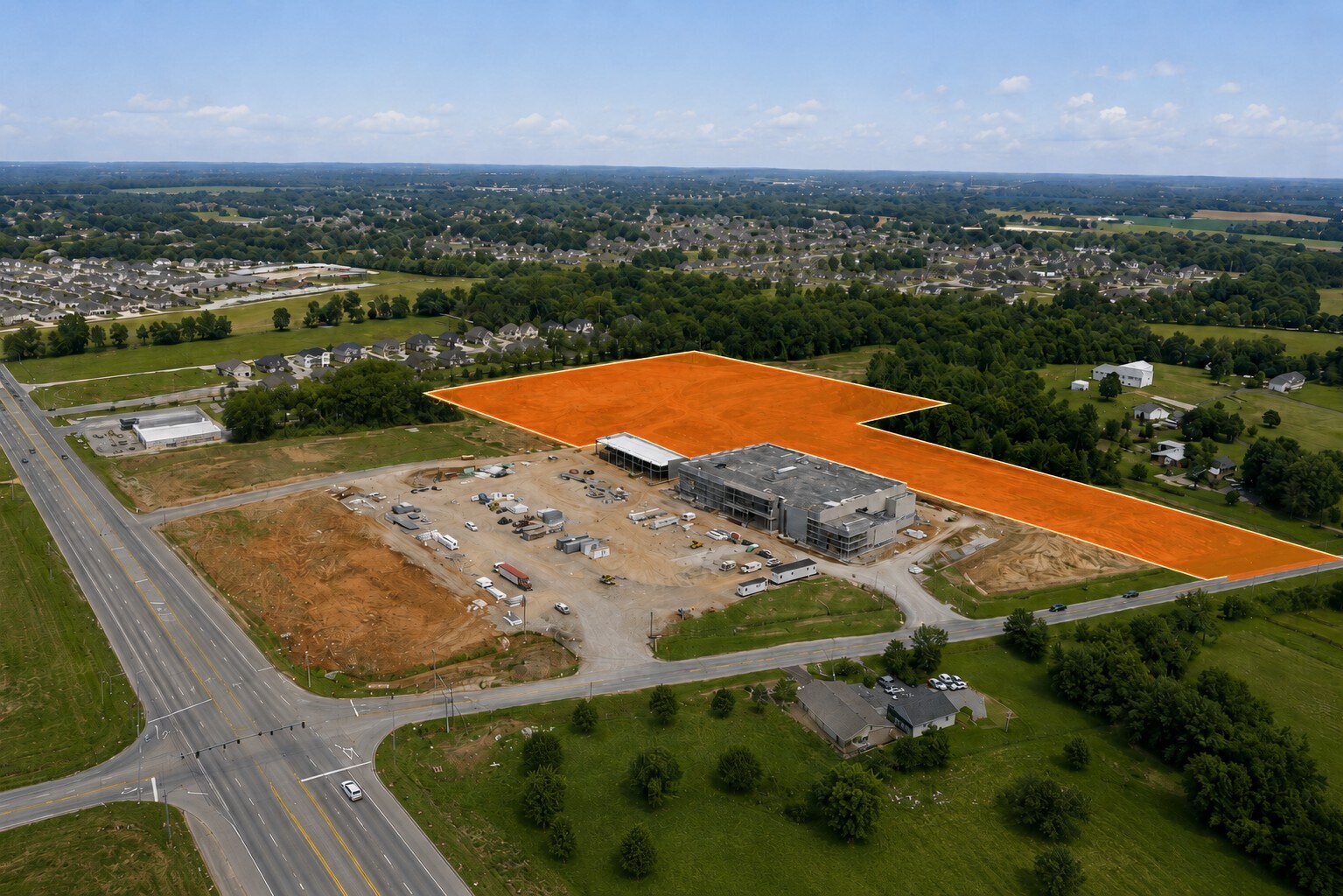 6698 Nashville Rd, Bowling Green, KY à vendre Aérien- Image 1 de 12