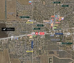 8090 College St, Beaumont, TX - Aerial  map view