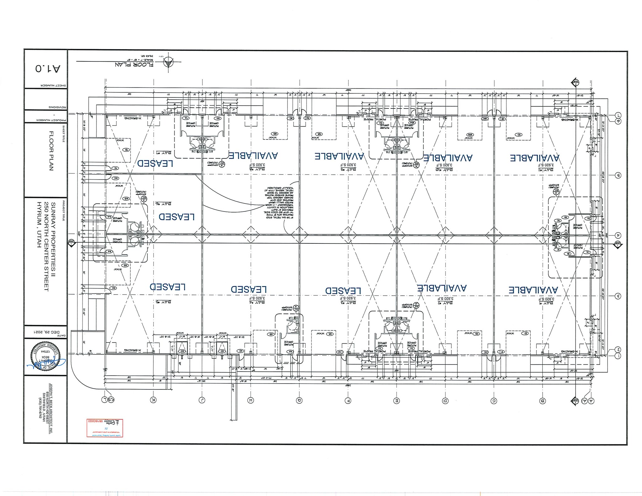 250 N Center St Center, Hyrum, UT à louer Plan d  tage- Image 1 de 1