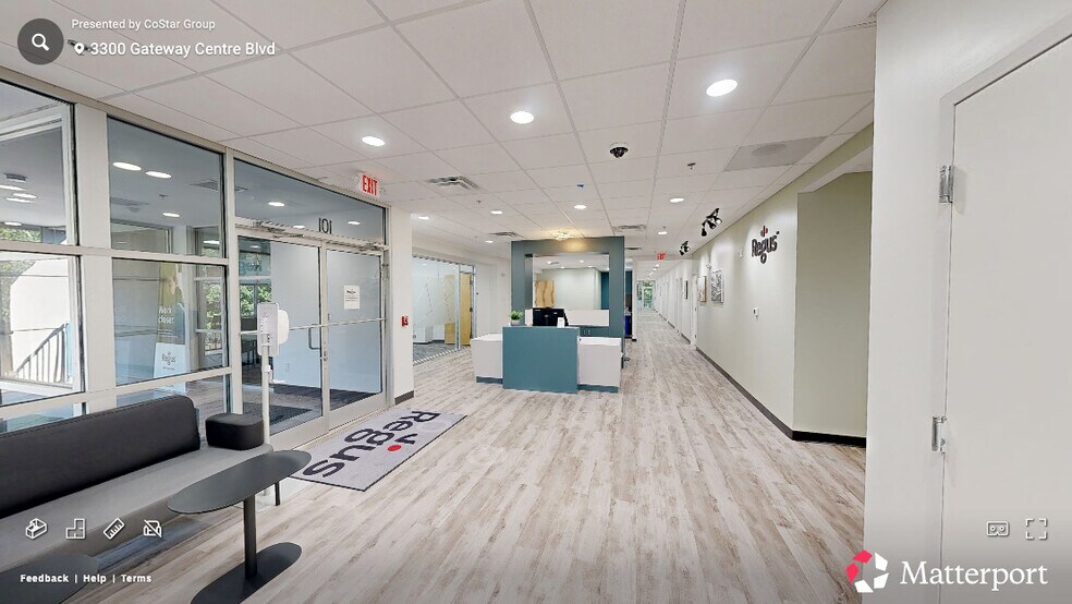 3300 Gateway Centre Blvd, Morrisville, NC à louer - Numérisation 3D de Matterport - Image 2 de 20