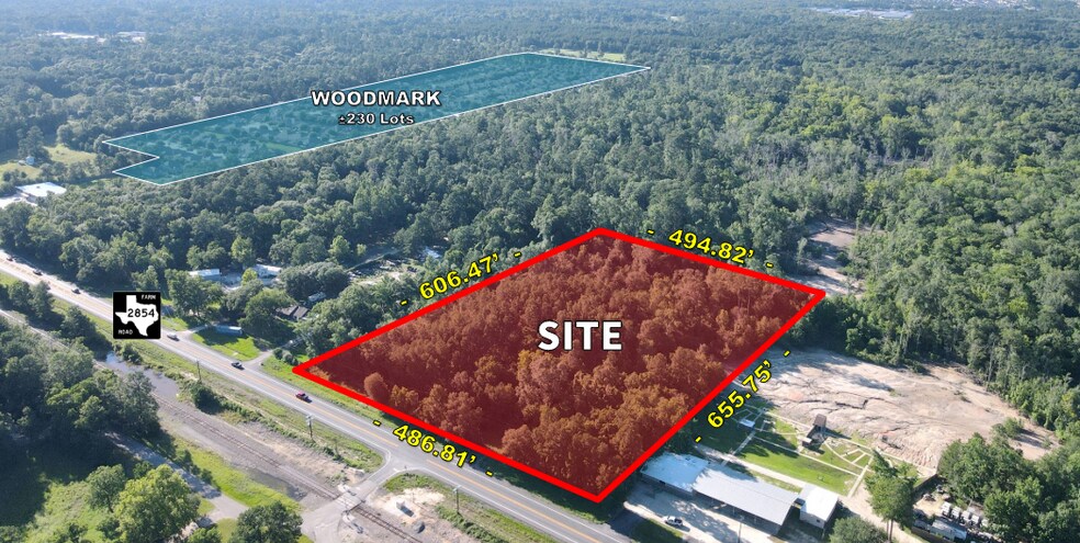 0 FM 2854 Road, Conroe, TX à vendre - Photo du bâtiment - Image 1 de 1