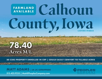 Plus de détails pour 280th Street, Rockwell City, IA - Terrain à vendre