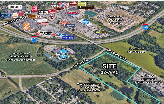 Plus de détails pour SE Corner of Clyo Rd & Feedwire rd, Sugarcreek Township, OH - Terrain à vendre