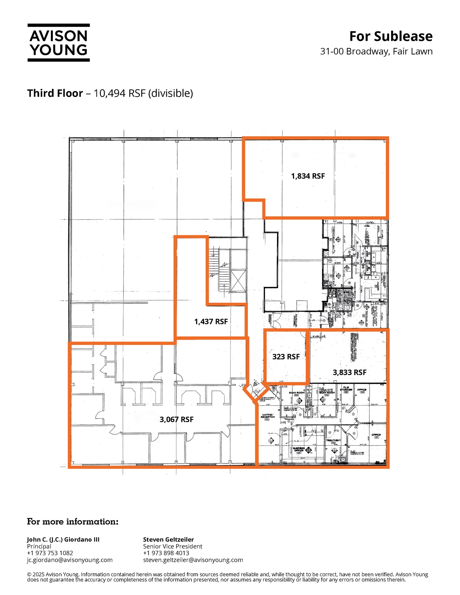 31-00 Broadway, Fair Lawn, NJ for lease Floor Plan- Image 1 of 1