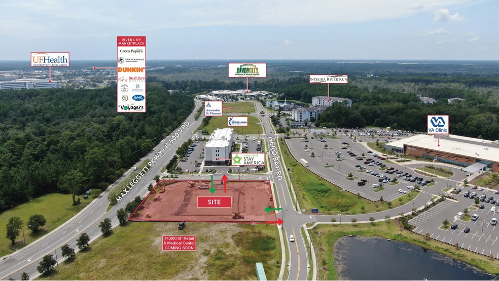 0 Max Leggett Pky, Jacksonville, FL for lease - Aerial - Image 2 of 6