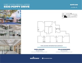 9330 Poppy Dr, Dallas, TX for lease Floor Plan- Image 1 of 1