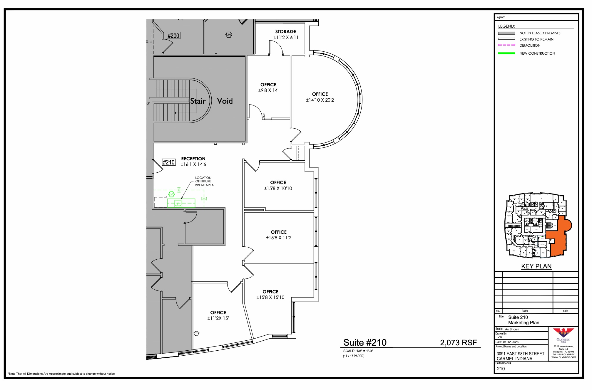 3021 E 98th St, Indianapolis, IN for lease Interior Photo- Image 1 of 1