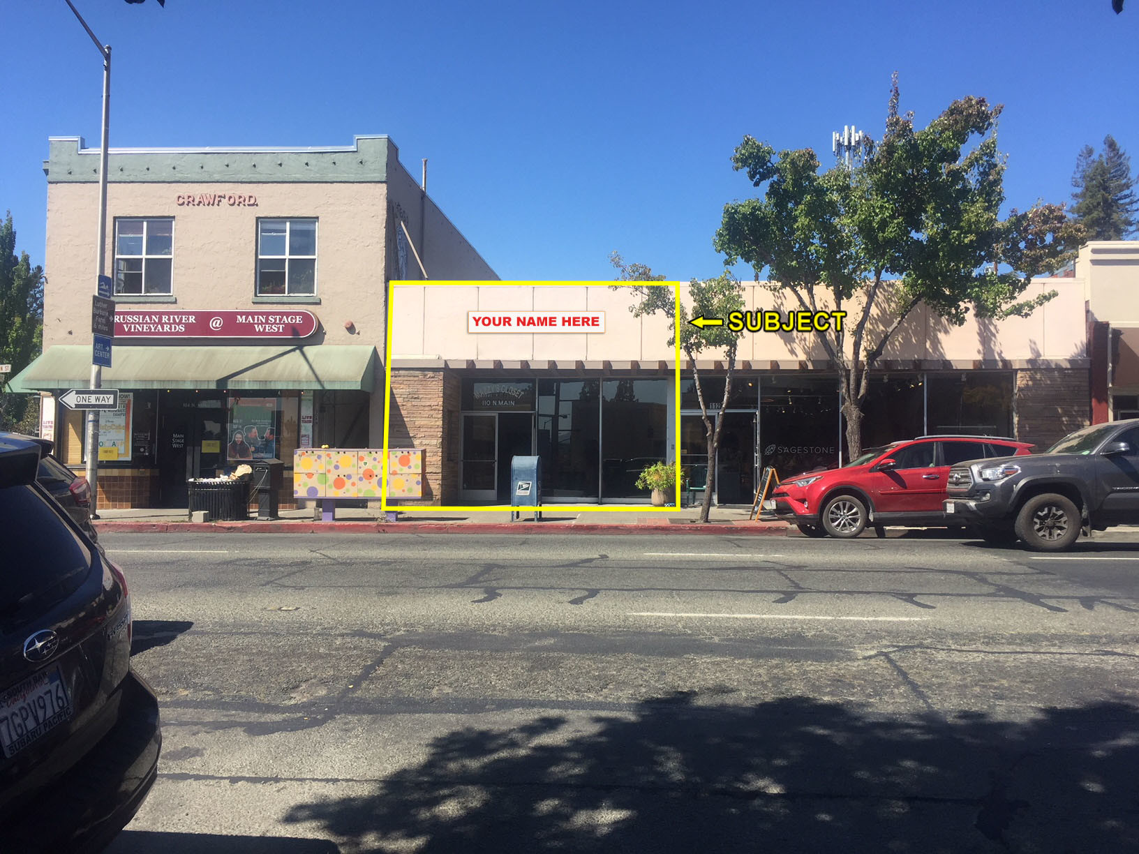 110-112 N Main St, Sebastopol, CA for sale Building Photo- Image 1 of 1