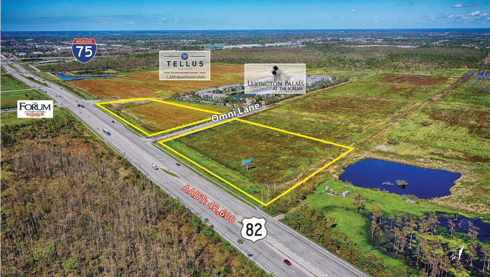 10201 State Road 82, Fort Myers, FL à vendre - Aérien - Image 1 de 8