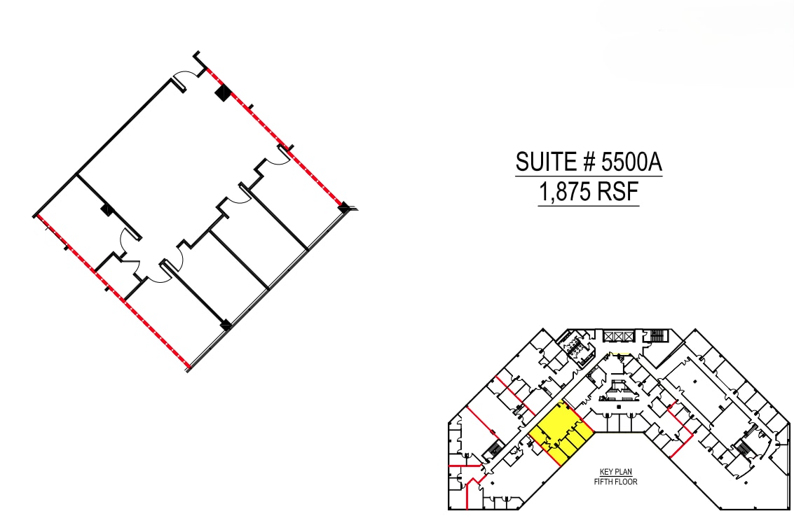 517 Route One South, Iselin, NJ à louer Plan d’étage- Image 1 de 1