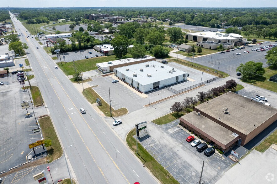 104 S Halsted St, Chicago Heights, IL à vendre - Aérien - Image 3 de 6