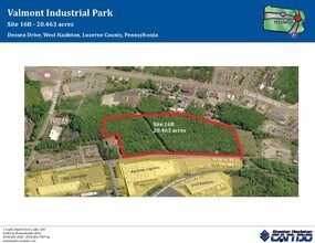 Dessen Dr, West Hazleton, PA - Aerial  map view