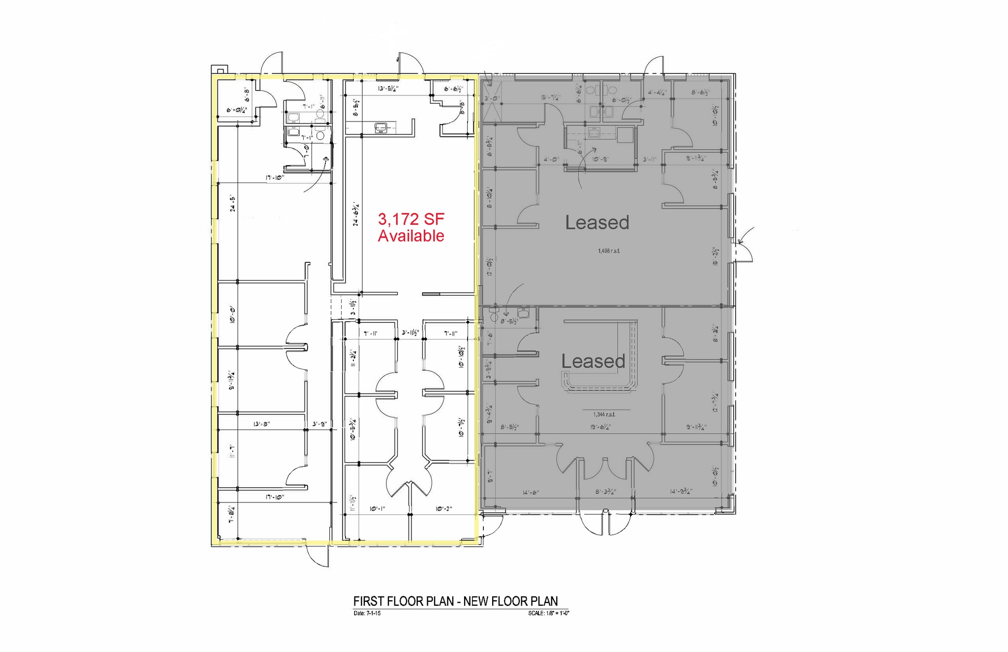 27109-27113 Harper Ave, Saint Clair Shores, MI for lease Floor Plan- Image 1 of 1