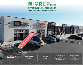 Plus de détails pour 13496 Horizon Blvd, El Paso, TX - Commerce de détail à vendre