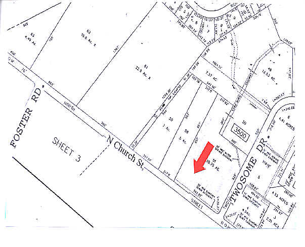 1245 N Church St, Moorestown, NJ à vendre Plan cadastral- Image 1 de 1