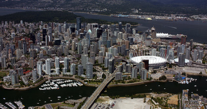 1112 W Pender St, Vancouver, BC - Aérien  Vue de la carte