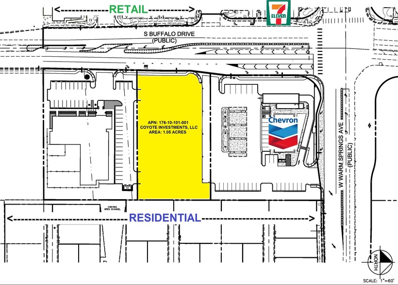 South SEC Warm Springs & Buffalo, Las Vegas, NV for sale - Building Photo - Image 1 of 1