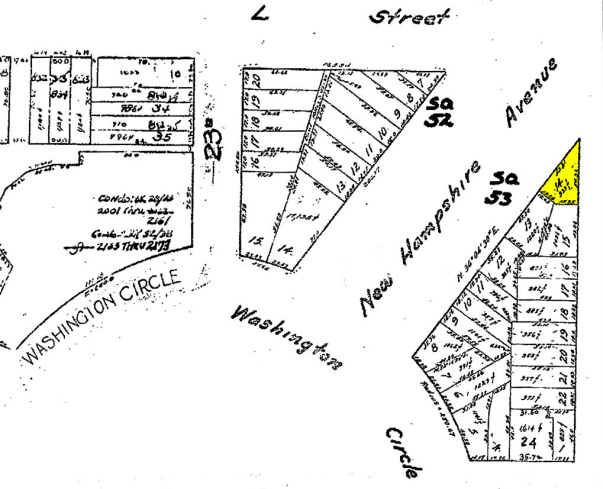 1011 New Hampshire Ave NW, Washington, DC for sale - Plat Map - Image 3 of 44