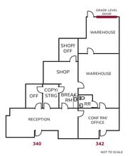 340-358 State Pl, Escondido, CA for lease Floor Plan- Image 1 of 2