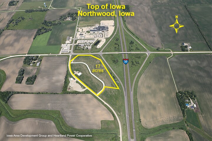 I-35 & Highway 105, Northwood, IA à vendre Aérien- Image 1 de 4