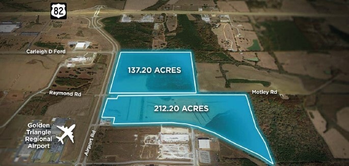 0 Airport Rd, Columbus, MS à vendre - Photo du bâtiment - Image 1 de 1