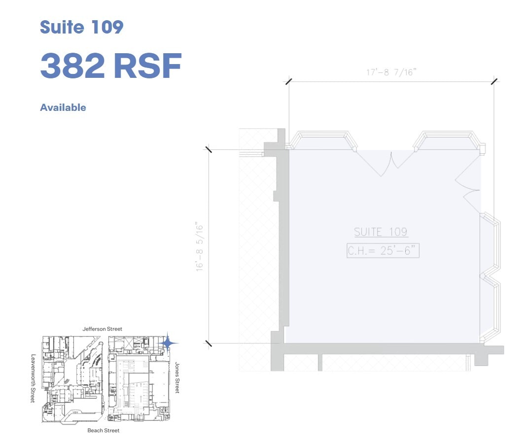 333 Jefferson St, San Francisco, CA for lease Floor Plan- Image 1 of 1