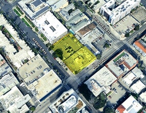 3625 W 6th St, Los Angeles, CA - Aérien  Vue de la carte