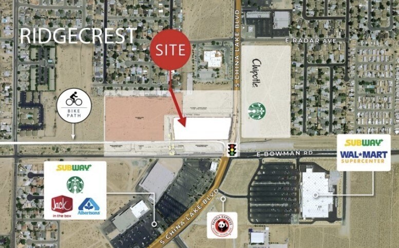 899 S China Lake Blvd, Ridgecrest, CA à vendre - Photo principale - Image 1 de 9