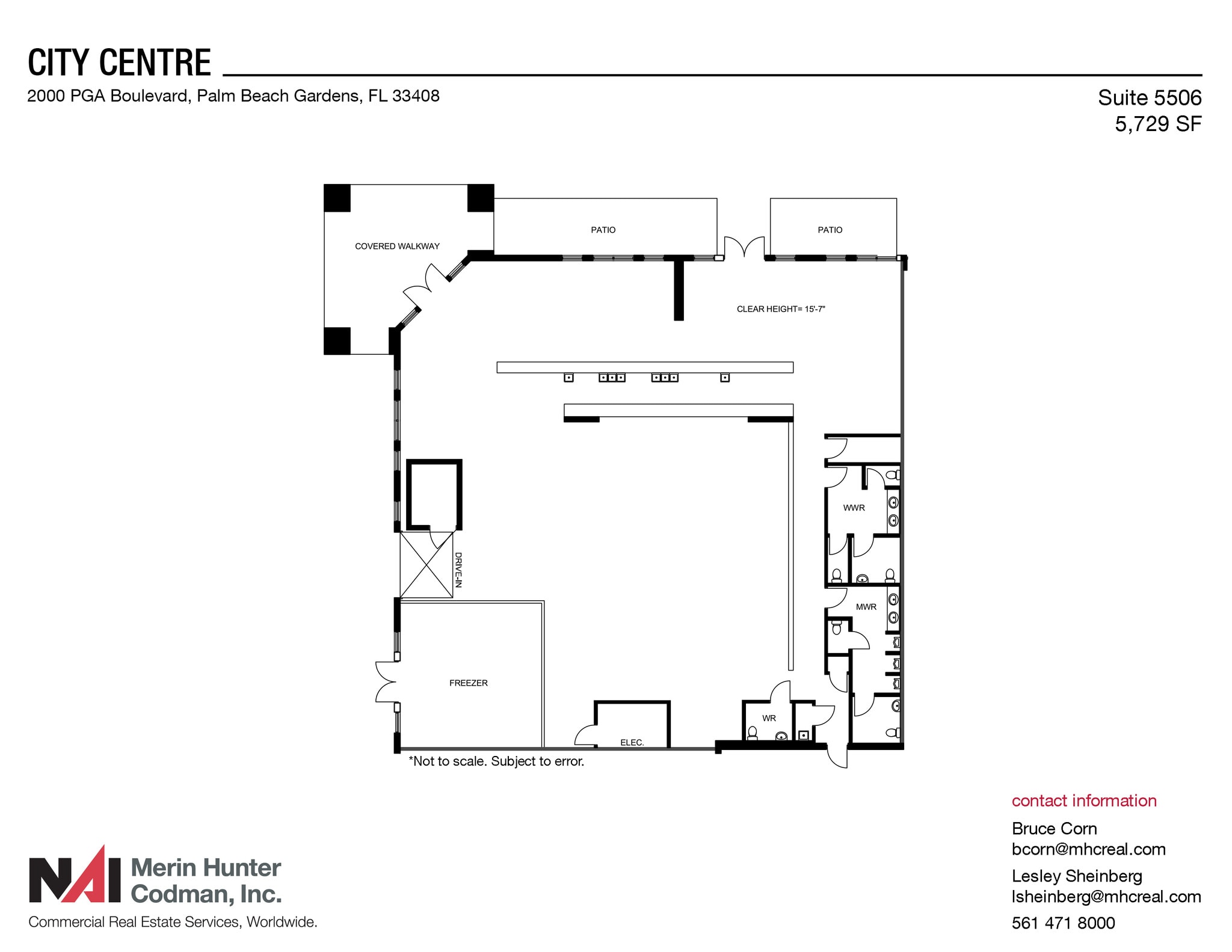 2000 PGA Blvd, Palm Beach Gardens, FL for lease Floor Plan- Image 1 of 3