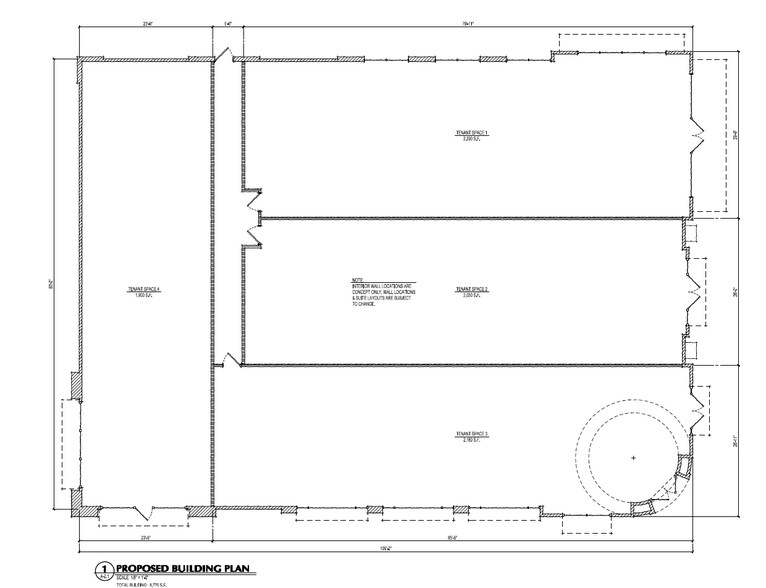1503 Niles Cortland Rd, Warren, OH à louer - Plan d’étage type - Image 3 de 5