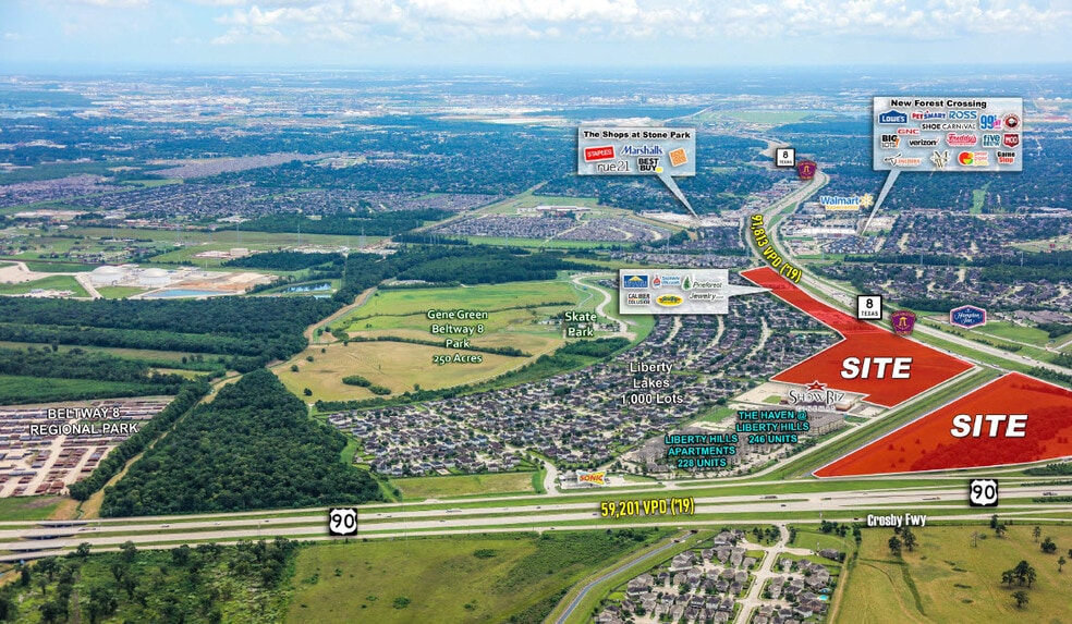 E Sam Houston Pky, Houston, TX à vendre - Photo du bâtiment - Image 3 de 6