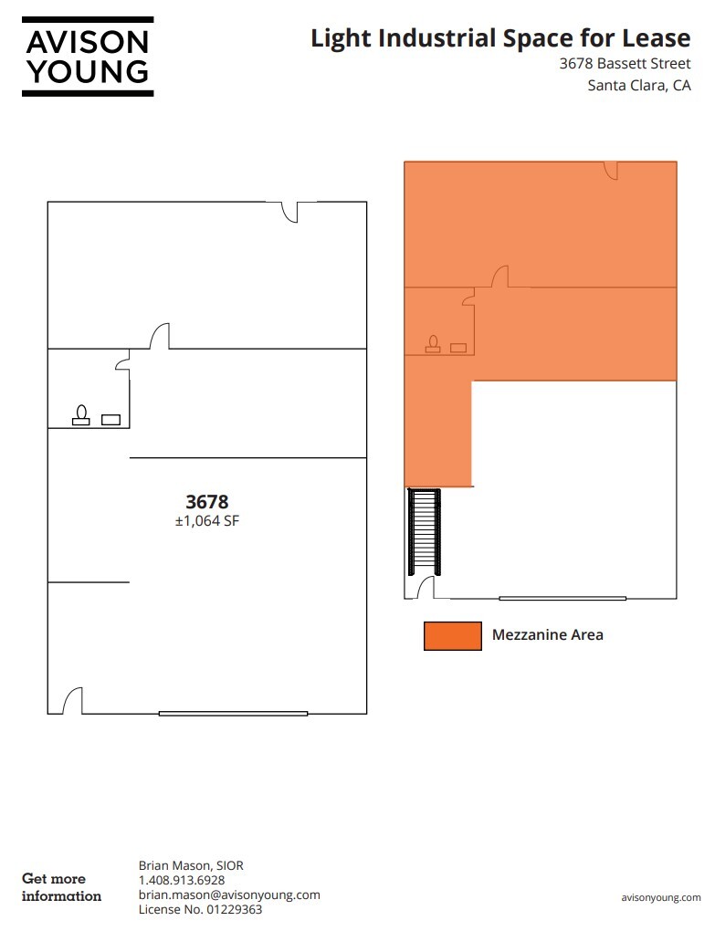 3670-3684 Bassett St, Santa Clara, CA for lease Floor Plan- Image 1 of 1