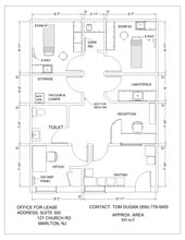 127 Church Road, Mount Laurel, NJ for lease Floor Plan- Image 1 of 1