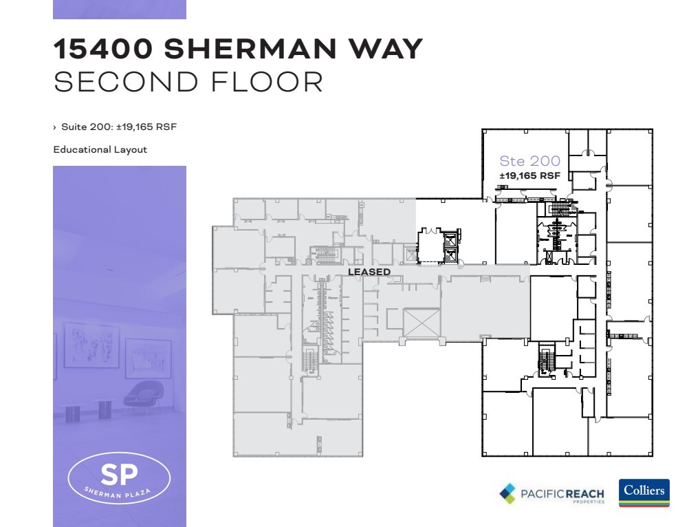 15400 Sherman Way, Van Nuys, CA à louer Plan d’étage- Image 1 de 1