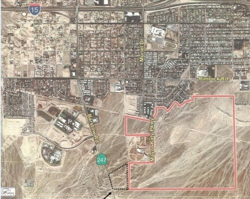 Mayor Katy & Muriel Pky, Barstow, CA for sale - Aerial - Image 2 of 20