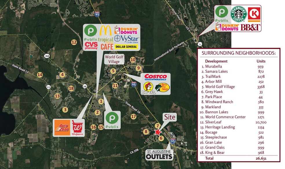 State Road 16, Saint Augustine, FL à vendre - Photo du bâtiment - Image 3 de 4