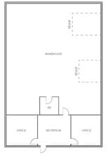 216-228 S Clark Dr, Tempe, AZ for lease Floor Plan- Image 1 of 7