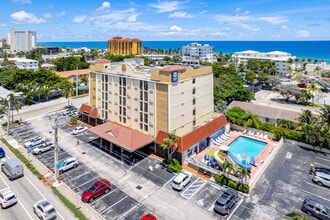 50 S Ocean Dr A1A, Deerfield Beach, FL - Aerial  map view