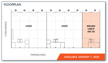 16275 E 2nd Ave, Aurora, CO for lease Floor Plan- Image 1 of 1