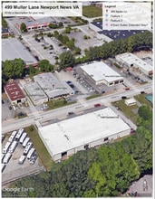 499 Muller Ln, Newport News, VA - Aerial  map view