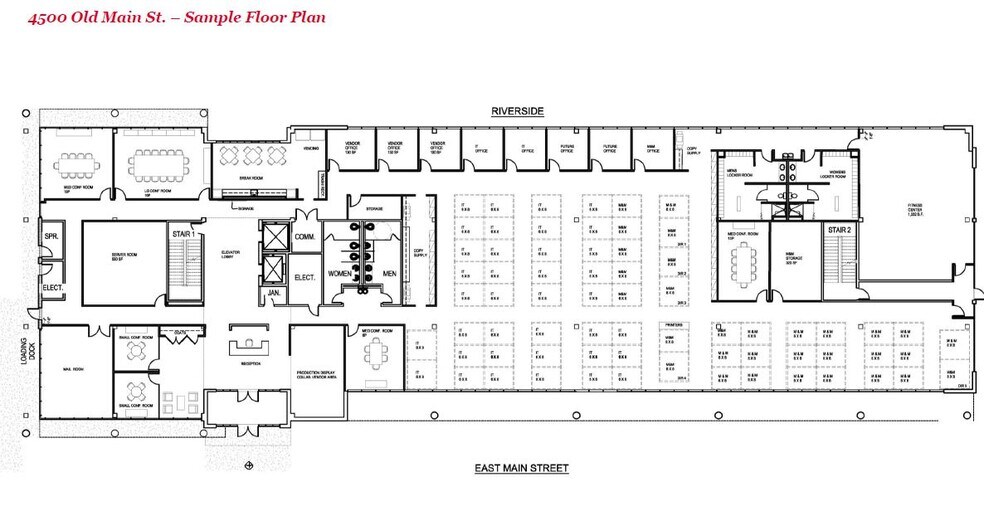4500 Old Main St, Richmond, VA à louer - Plan d’étage - Image 3 de 4