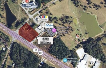 Hwy 231 North & Roy Parker Road, Ozark, AL - AÉRIEN  Vue de la carte