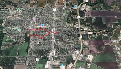 1010 E Fordyce Ave, Kingsville, TX - Aerial  map view