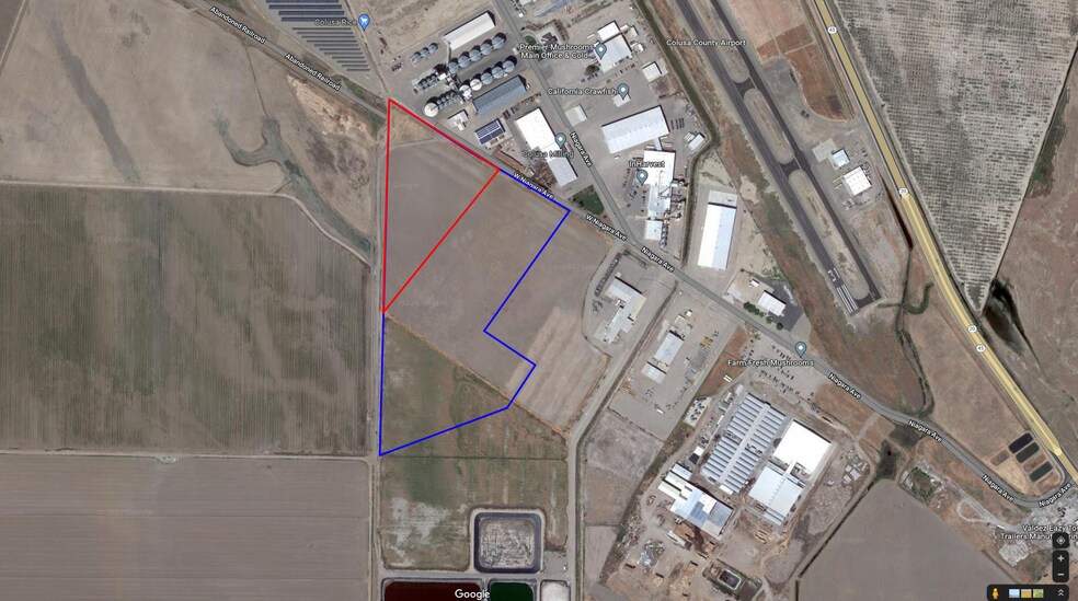 Colusa Industrial Properties, Colusa, CA à vendre - Aérien - Image 3 de 4