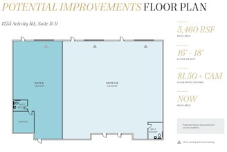 1300 Specialty Dr, Vista, CA à louer Plan d  tage- Image 1 de 2