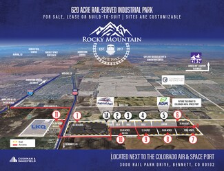 Plus de détails pour TBD E. Colfax, Bennett, CO - Industriel à louer