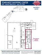 5610-5648 W Skelly Dr, Tulsa, OK for lease Floor Plan- Image 1 of 2