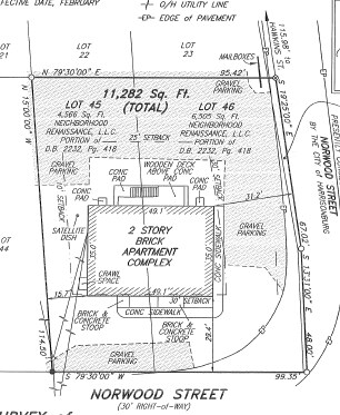 620 Norwood St, Harrisonburg, VA à vendre - Plan cadastral - Image 2 de 3
