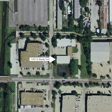 10514 Shady Trl, Dallas, TX - AERIAL  map view