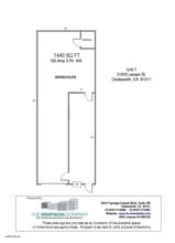 21610 Lassen St, Chatsworth, CA à louer Plan d’étage- Image 1 de 1